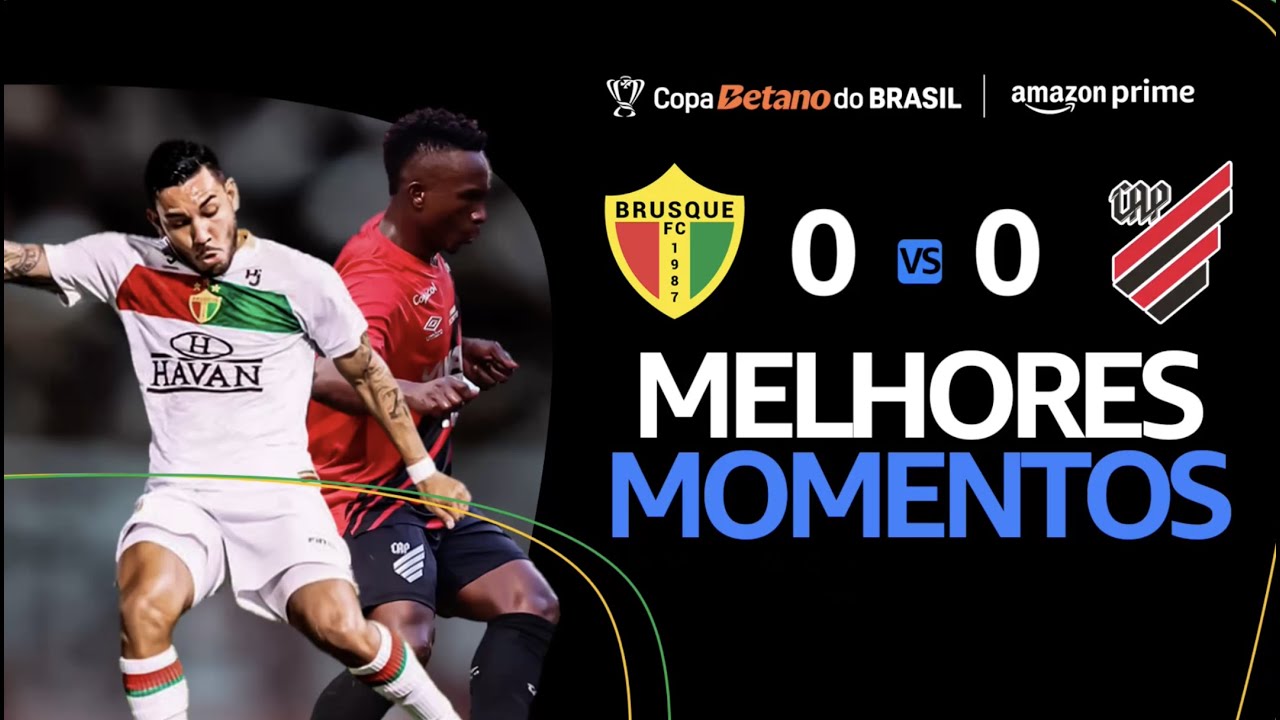 BRUSQUE 0 x 0 ATHLETICO | MELHORES MOMENTOS | 3ª FASE COPA DO BRASIL 2025