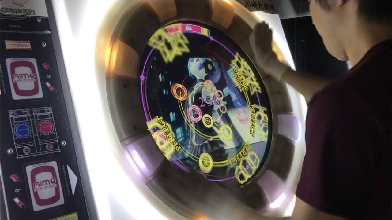 【直撮りmaimai】 初音ミクの激唱 MASTER AP (Player:Anthoney)