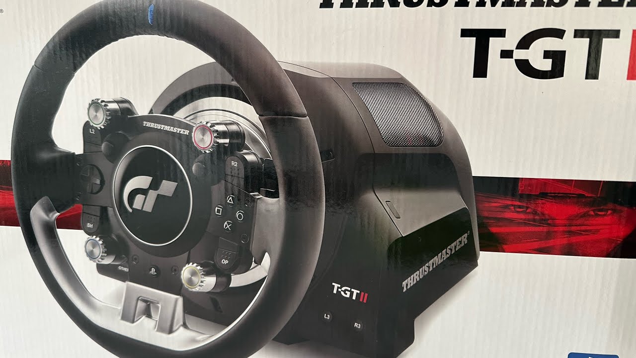 @thrustmaster TGT-II gran turismo wheelbase unboxing