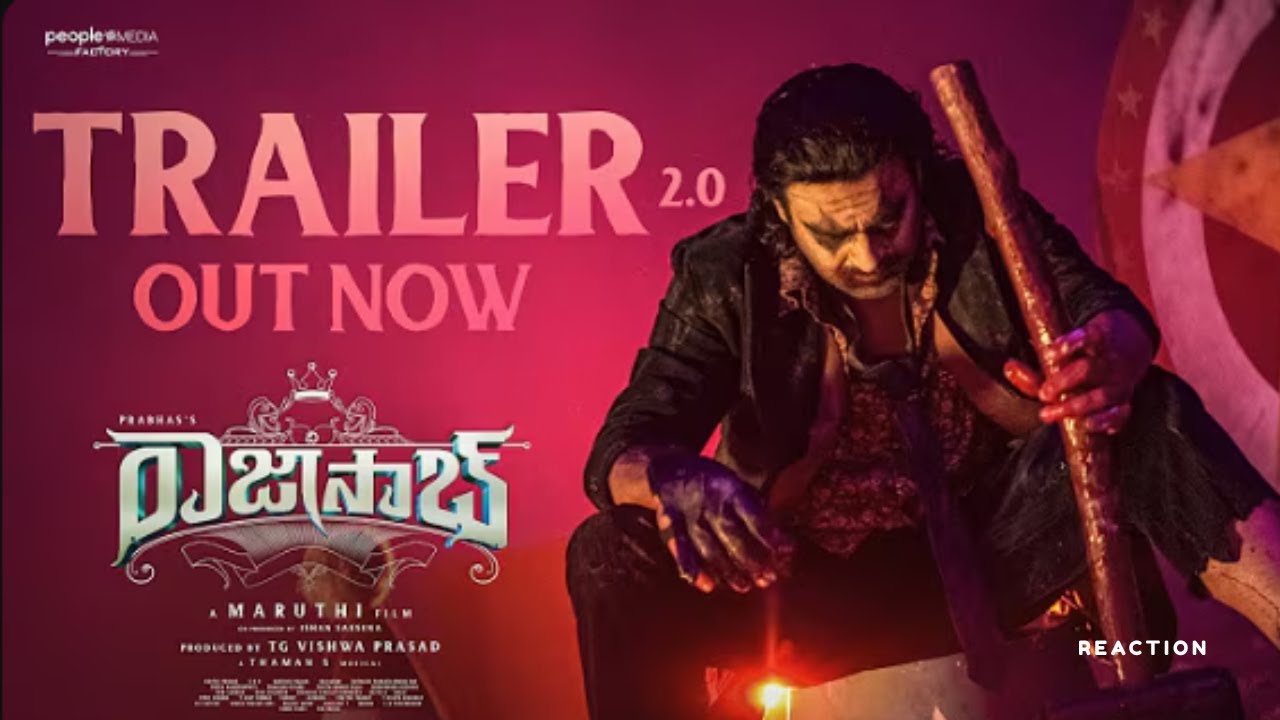 The RajaSaab Trailer 2.0 REACTION!!! | Prabhas | Maruthi | Thaman S | Jan 9 2026