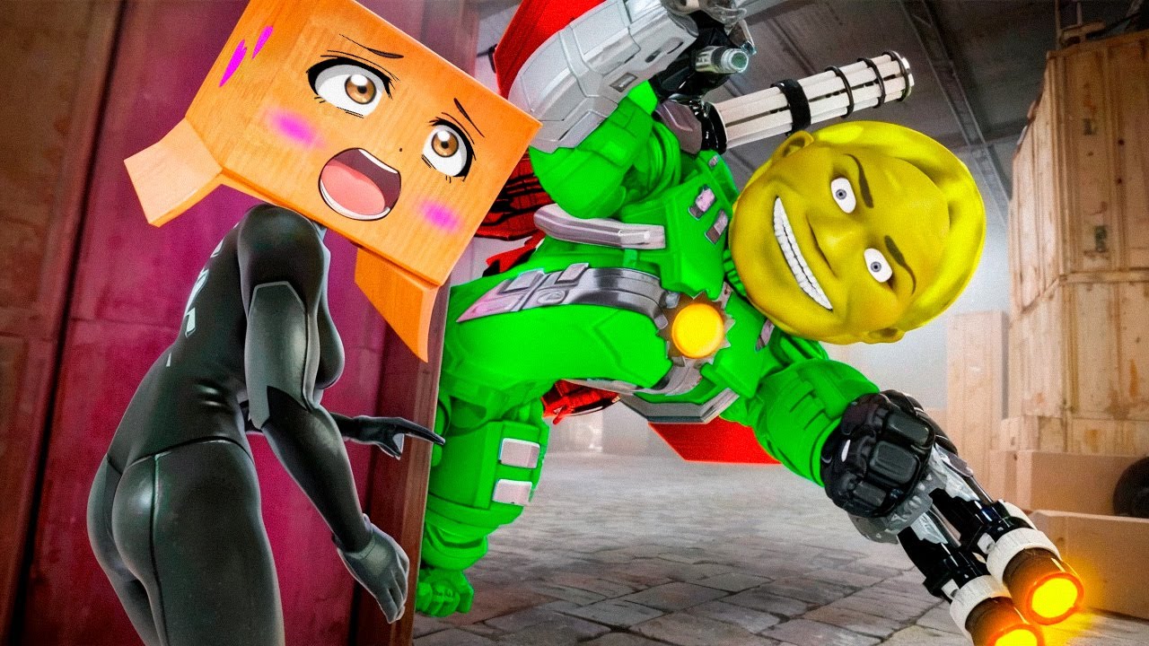 Boxy Woman LOVE TITAN LIN GANG MELON 6 & Boxy Woman LOVE STORY! SAVE Boxy Woman in Gmod