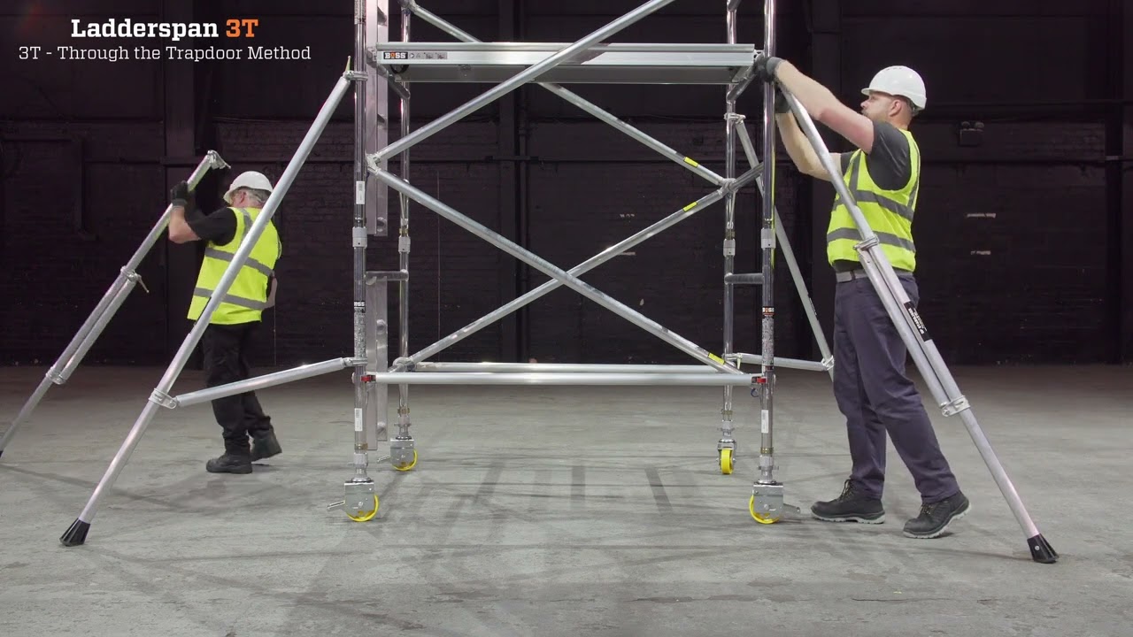 How to Assemble Your BoSS Ladderspan 3T Mobile Tower