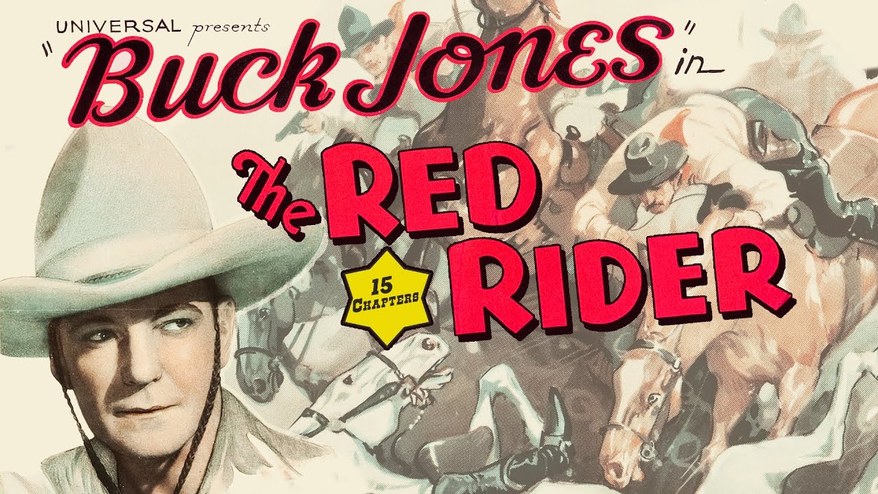 The Red Rider (1934) BUCK JONES🍕15-CHAPTER CLIFFHANGER