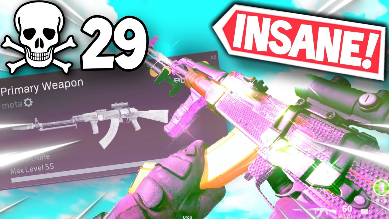 the *NO RECOIL* AK47 in WARZONE SEASON 6! (BEST AK47 CLASS SETUP)