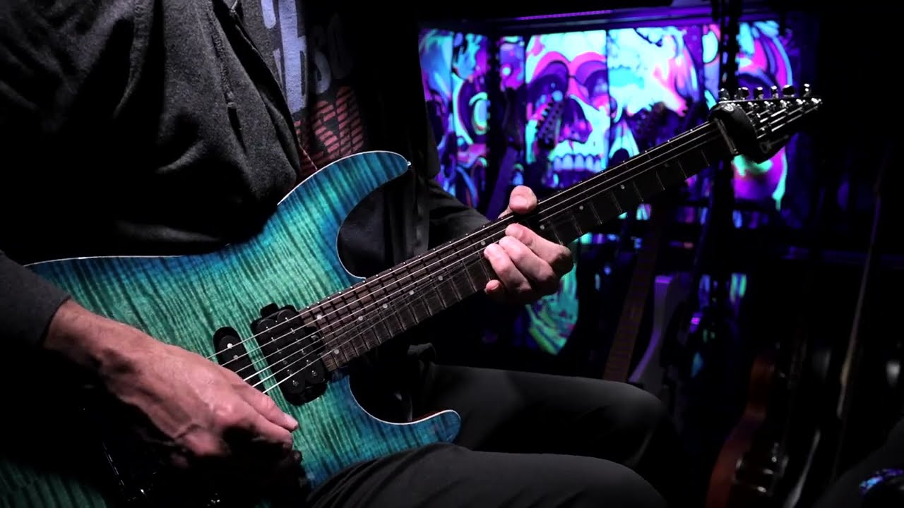 Late night improv on the Charvel MJDK24 with Chord Crafter