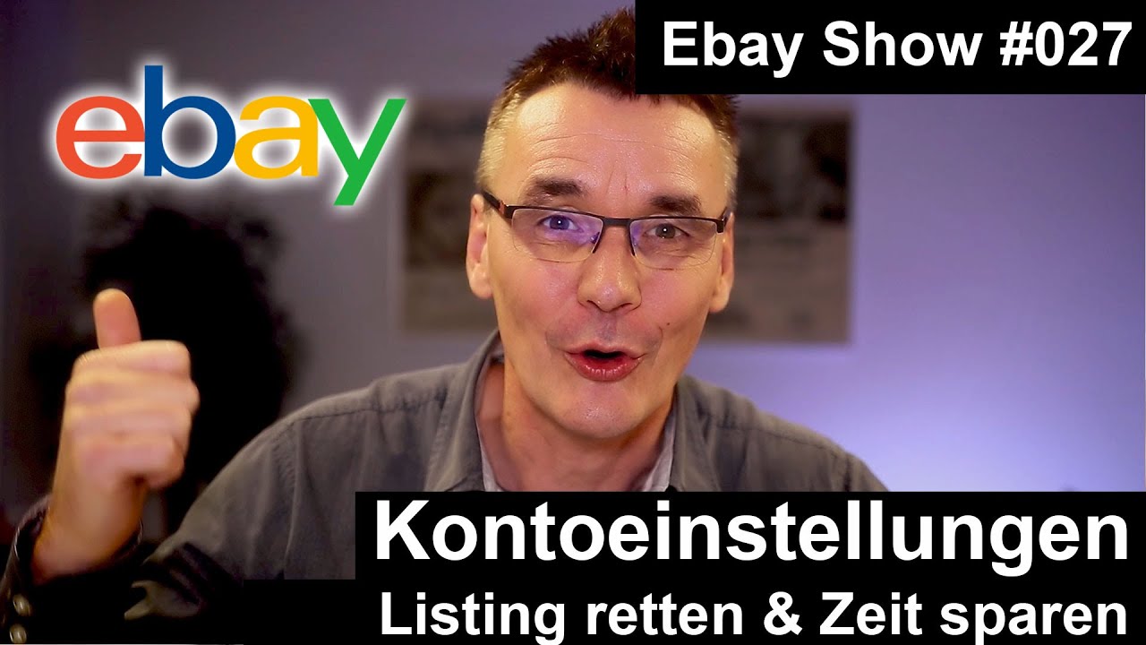 Wichtige Kontoeinstellung in Ebay | #027 | Baygraph