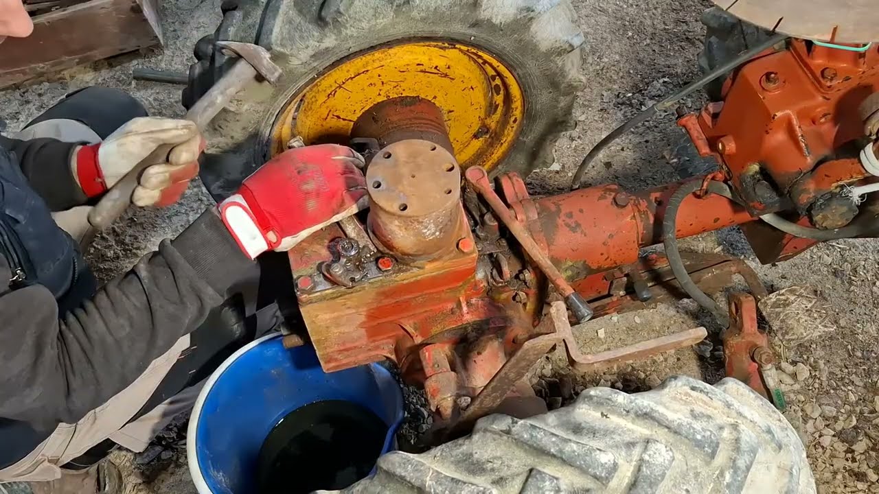 Restaurare tractor 🚜 MAB GB 51cu motor Lombardini LDA100 -Parte 1