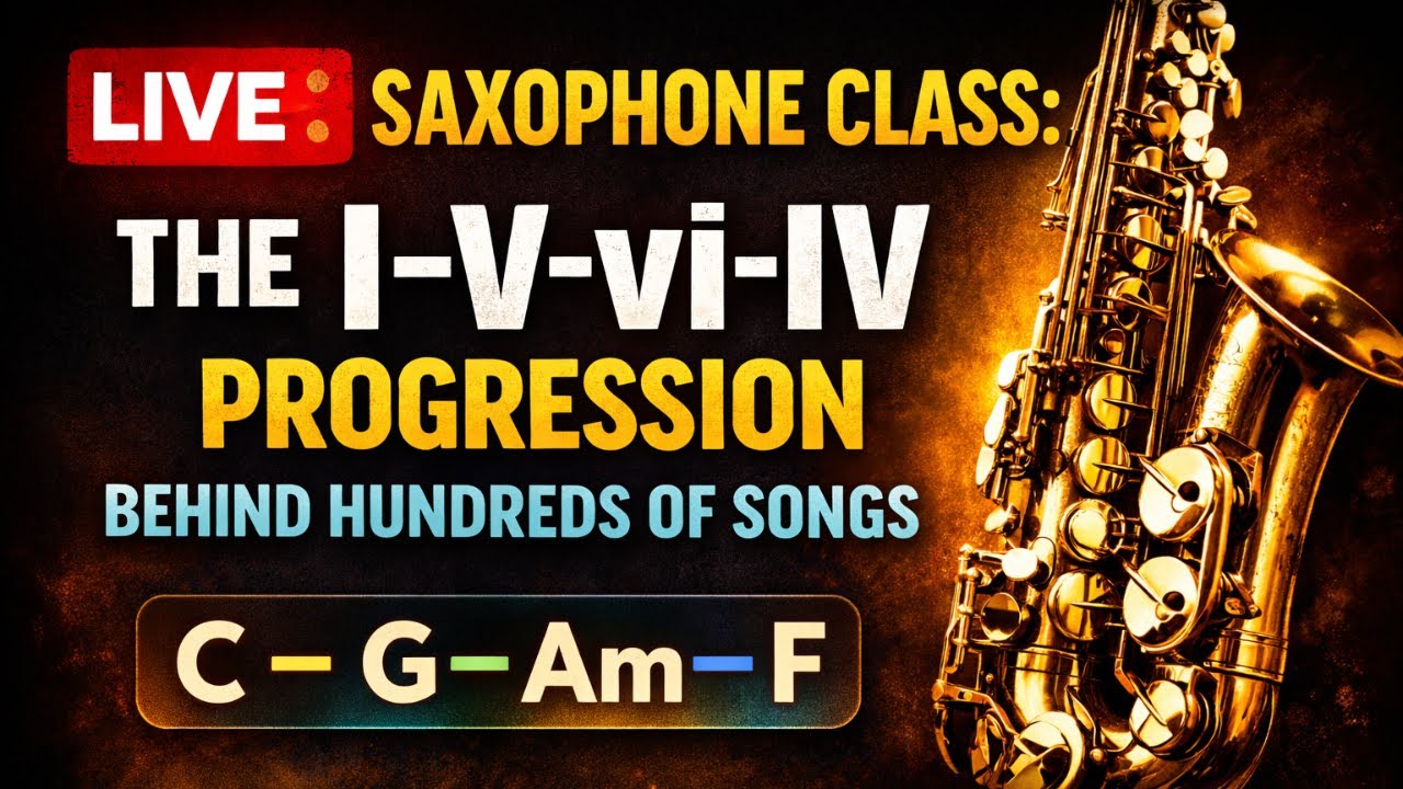 Saxophone for Beginners: The 4-Chord Formula Used in Hundreds of Songs