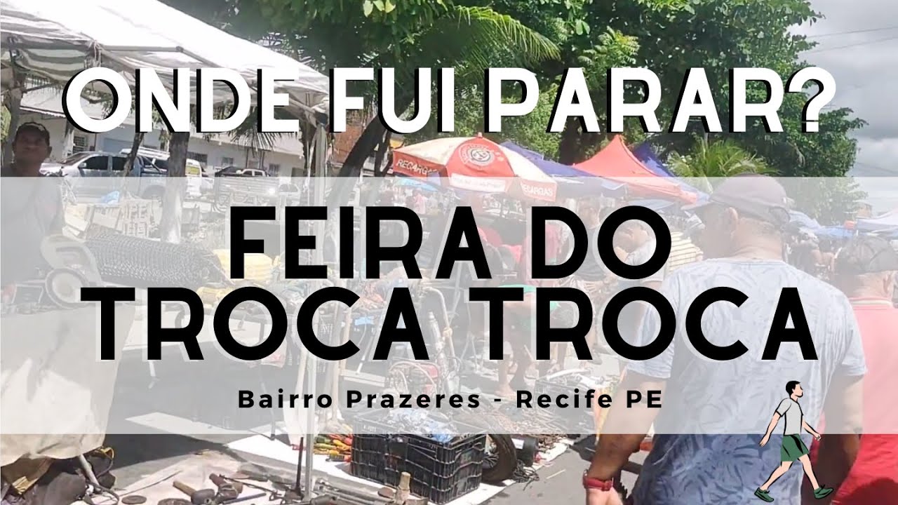 A INCR&Iacute;VEL FEIRA DO TROCA TROCA   #brazil #brasil #feira #pernambuco #prazeres #recife #amazing