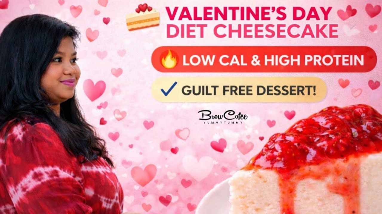 Valentine’s Day Special💖|Viral Diet Cheesecake🍰 #trending #food #viral #viralvideo #vlog #cheesecake