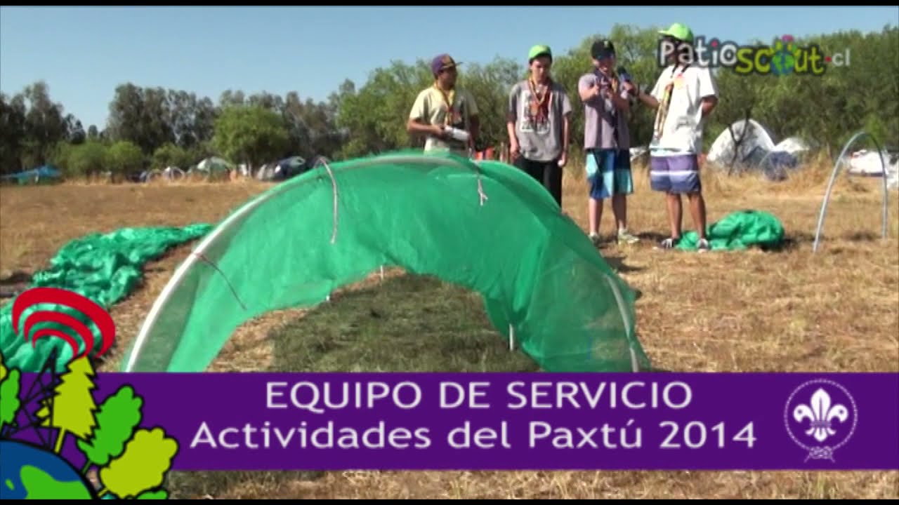 Paxt&uacute; 2014 - Equipo de servicio en acci&oacute;n - PatioScout