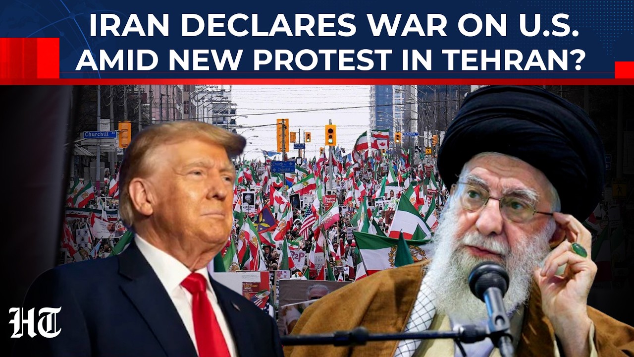 Iran Govt's First Reaction Amid New Protest Rattles Trump: Declares War On US Hours Before Talks?
