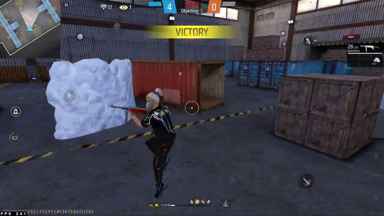 Free Fire on RYZEN 7 7800x3d and RTX 3090 24GB DDR6X
