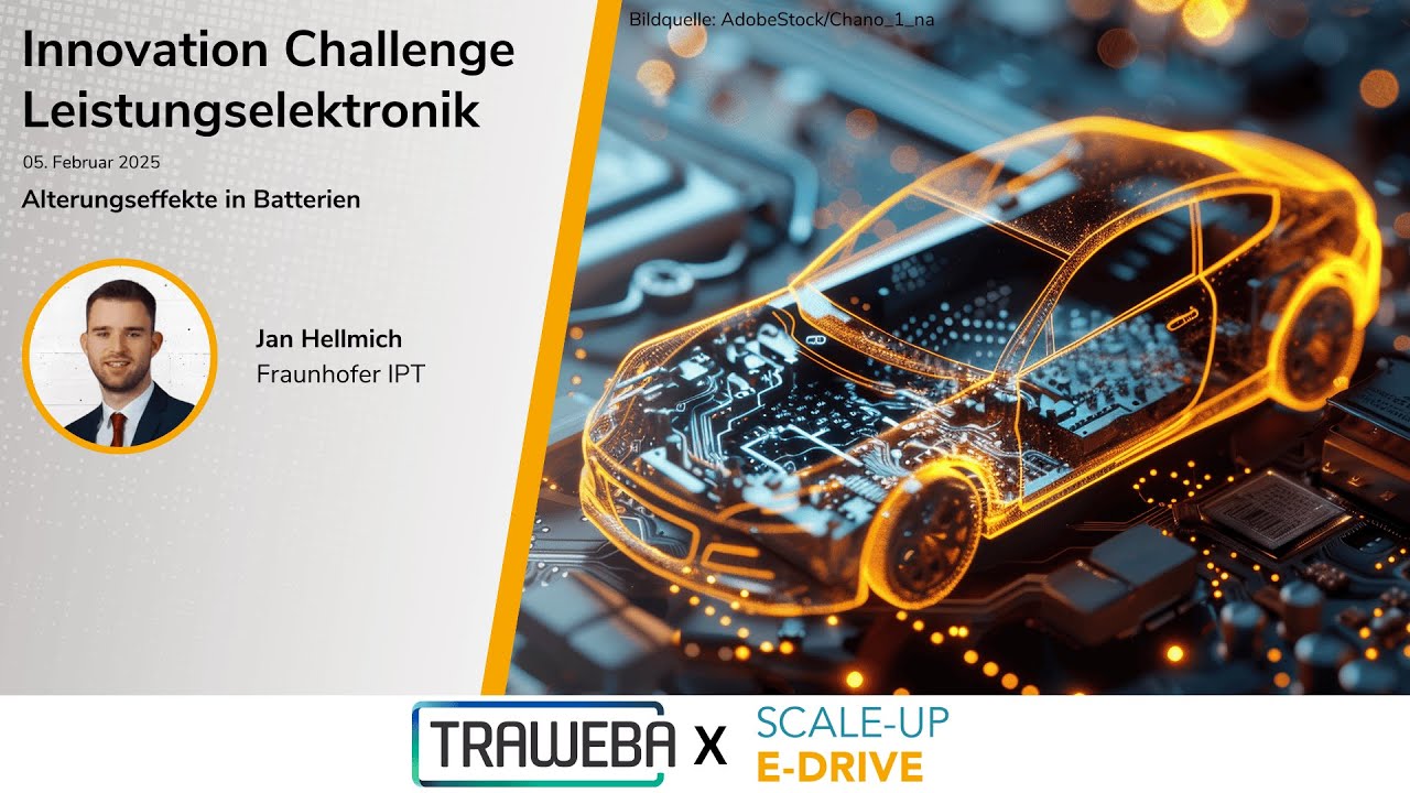 Innovation Challenge Leistungselektronik | Alterungseffekte in Batterien |  Jan Hellmich