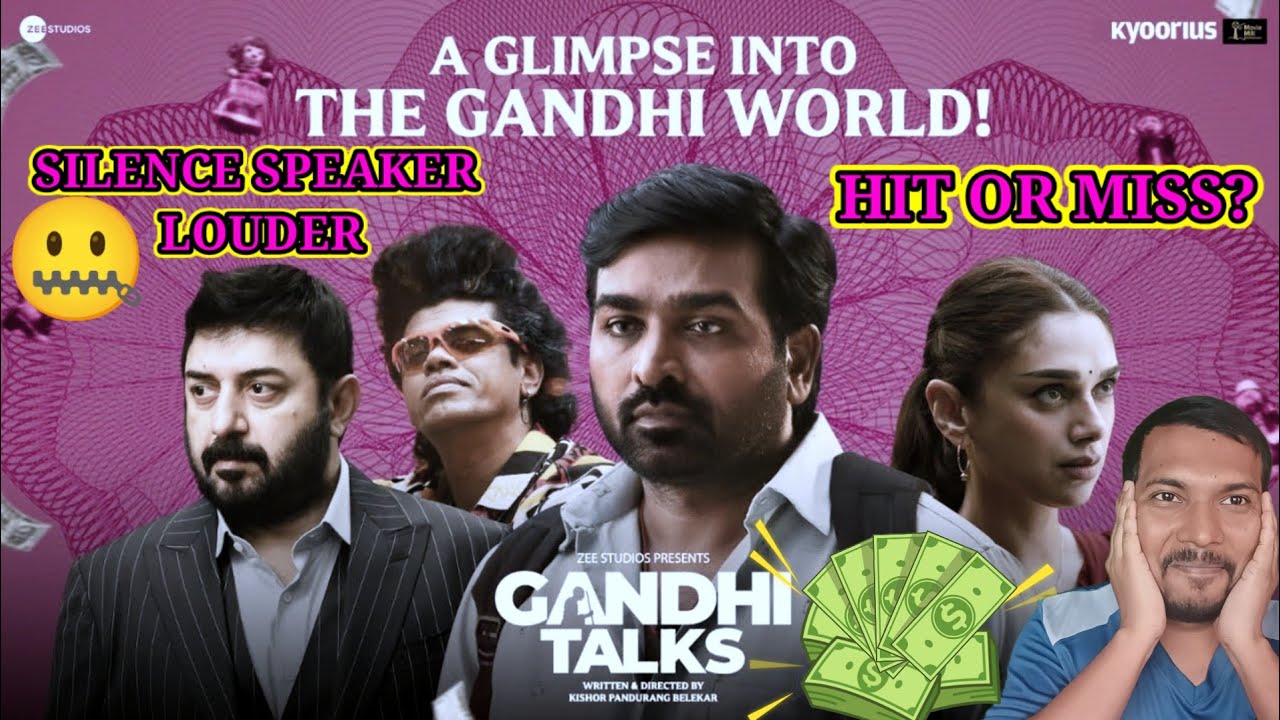 Gandhi Talks Movie Review Hindi | Vijay S & Aditi Rao | A.R. Rahman | Hit or Miss? #gandhitalks