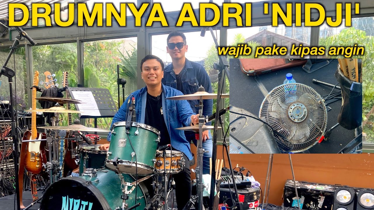 Review drumnya Adri Nidji.. Kok ada kipas anginnya?