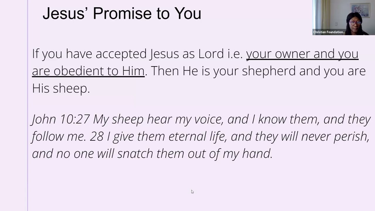 Our Relationship with Jesus | Christian Foundations