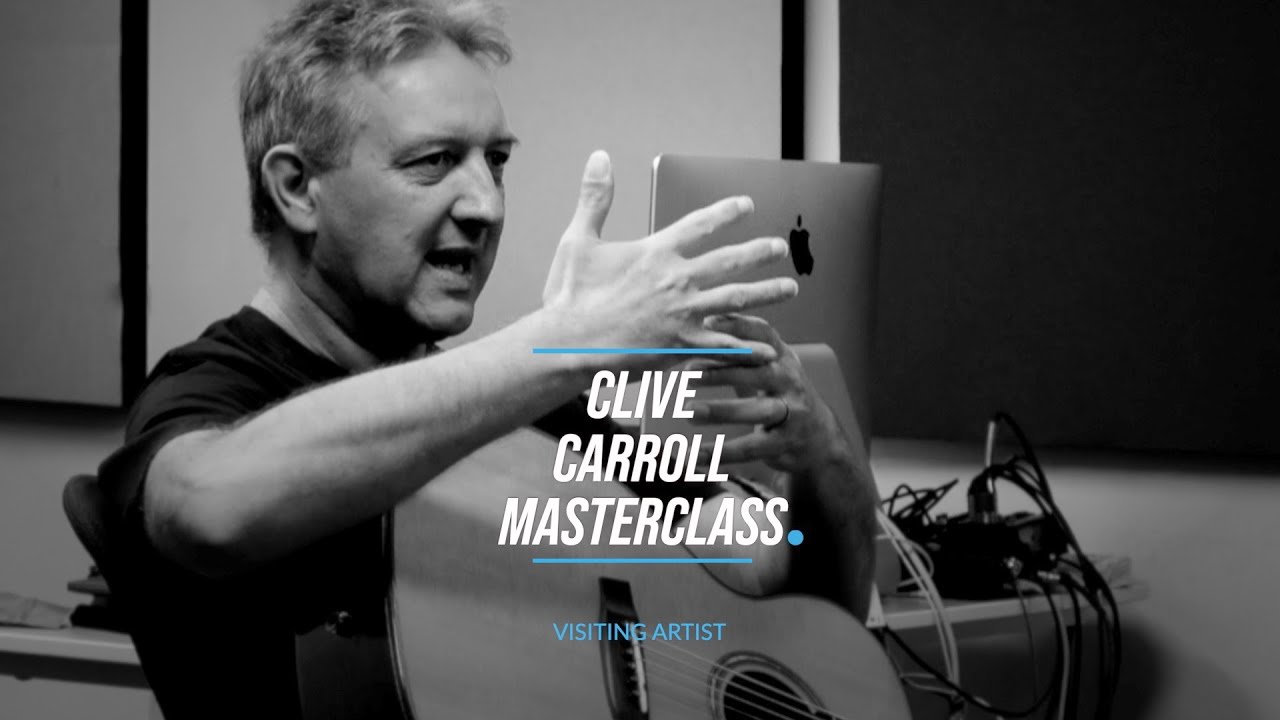 Clive Carroll | Masterclass@Saint Louis | chitarra fingerstyle
