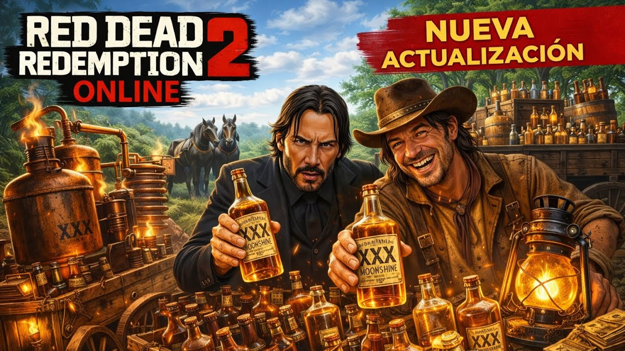 🍺¡NUEVA ACTUALICACIÓN Red Dead Redemption 2 Online!🍺 🏴‍☠️MARATÓN🏴‍☠️ La Agencia día 11 T4