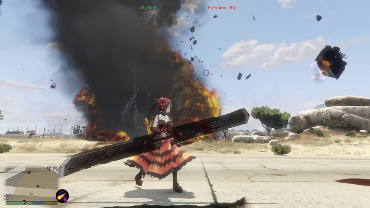 Kurumi Tokisaki GTA 5 Mods