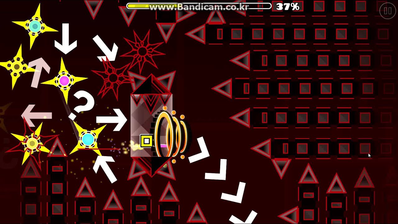 Geometry dash - Lake of Fire (Medium Demon) - by Weoweoteo