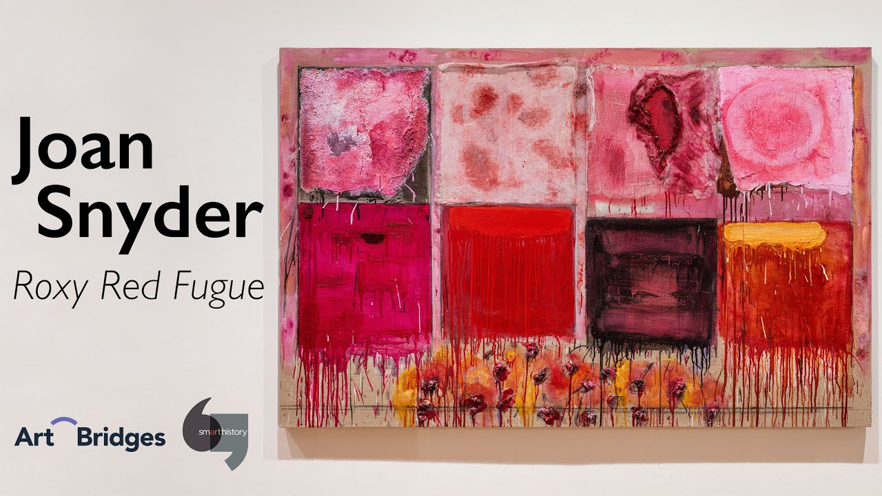 Joan Snyder, Roxy Red Fugue