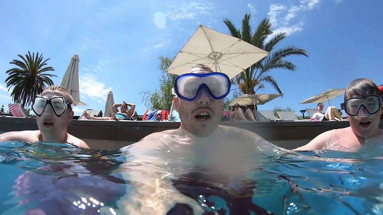 Alcudia 2019 - Port - Beach - Delfin Azul - Biking to Port Pollenca - Palma Cathedral - Waterpark