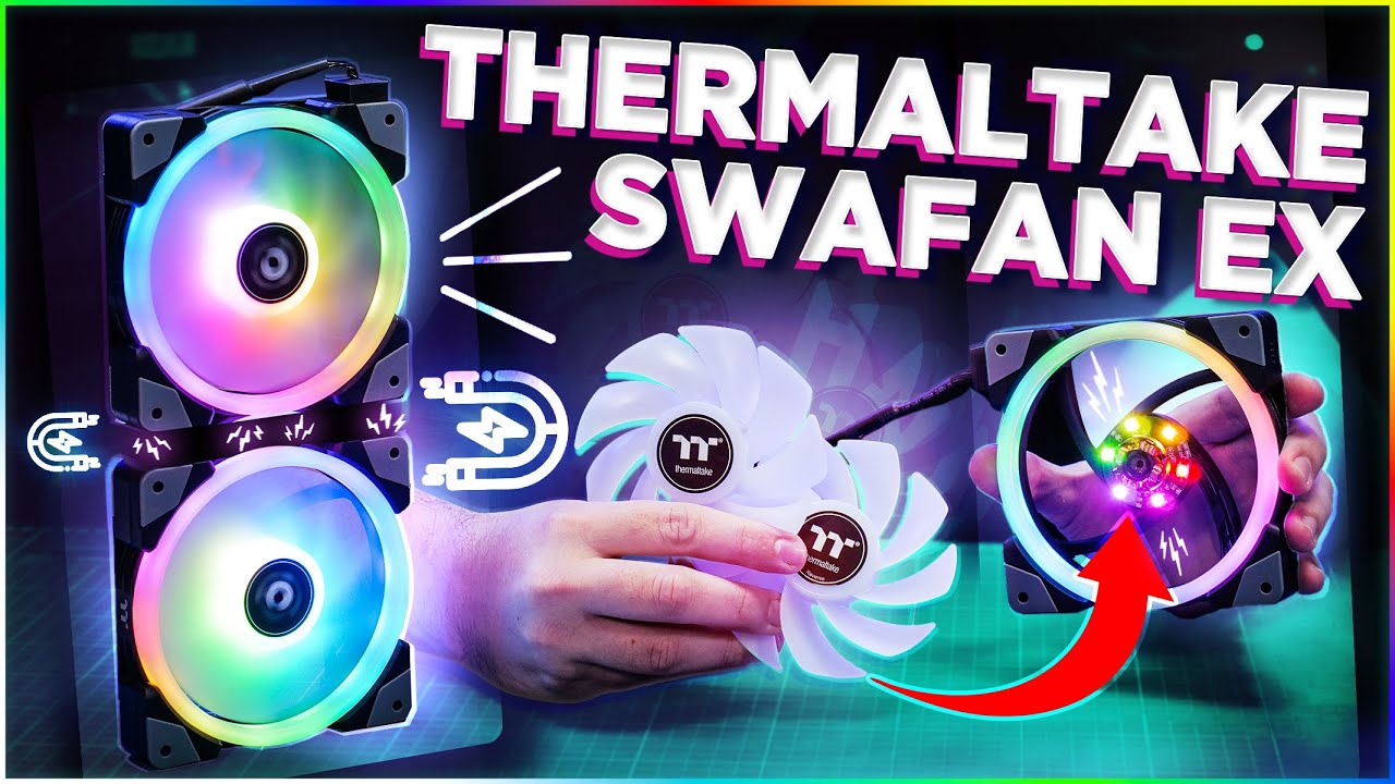 FANS MAGNÉTICAS SEM CABOS PARA MONTAR SEU PC!