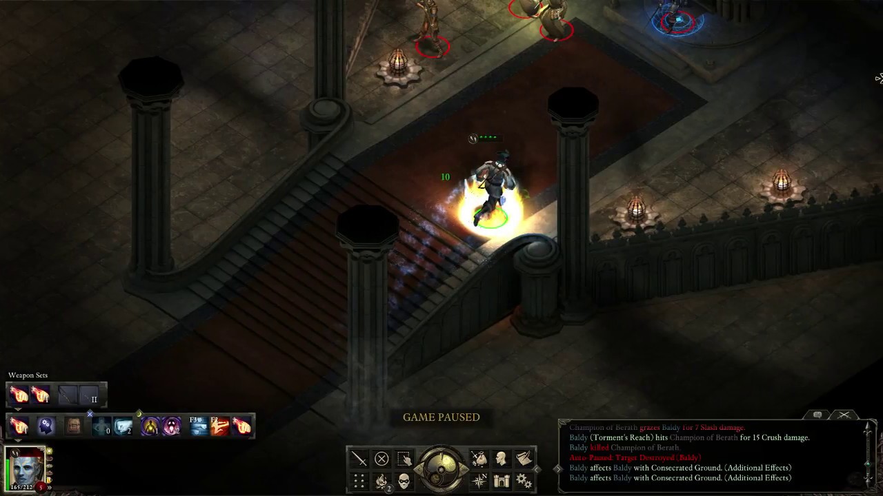 Pillars of Eternity Long Pain's first trial - Solo Monk Path of the damned