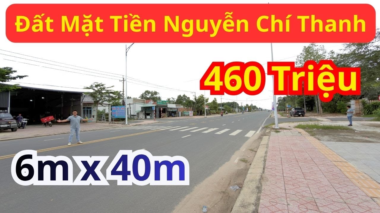 🌟 Hàng Hiếm! Đất 6x40m Hướng Đông – Mặt Tiền Nguyễn Chí Thanh – Chỉ 2Km Ra Chợ Long Hoa!