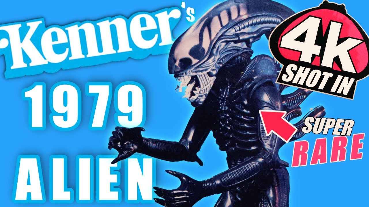 The RAREST TOY you've never heard of (1979 Kenner Alien in 4k)