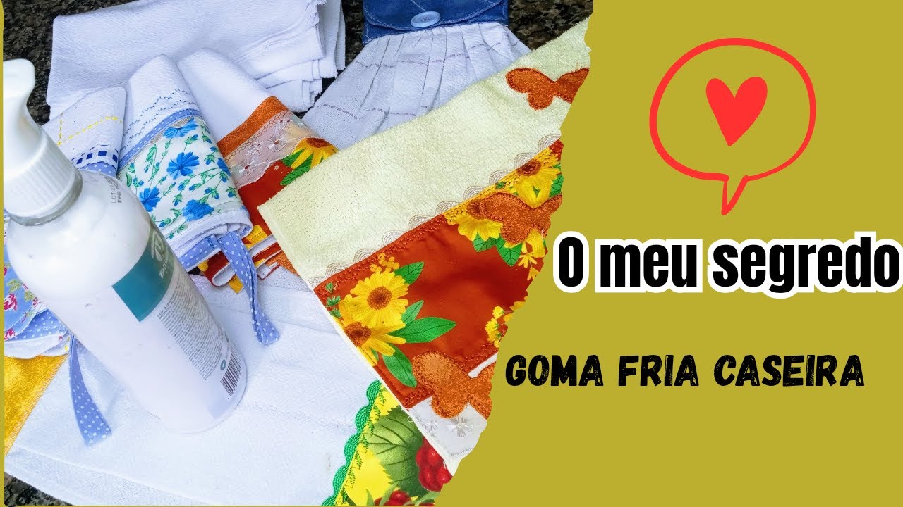 O segredo que Ninguem Conta Goma Fria Caseira