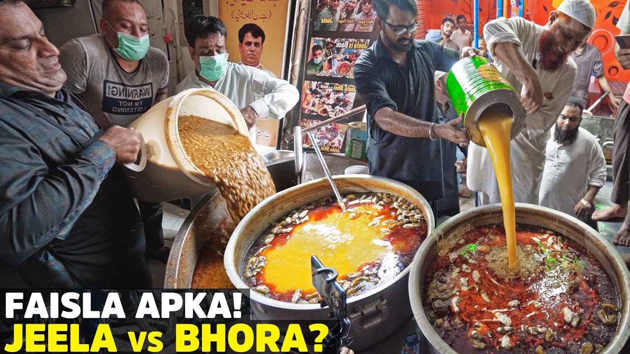 JEELA vs BHORA | 150KG Chanay in Desi Ghee | Shake N Flex, Ultimate Taste | Lahore vs Karachi