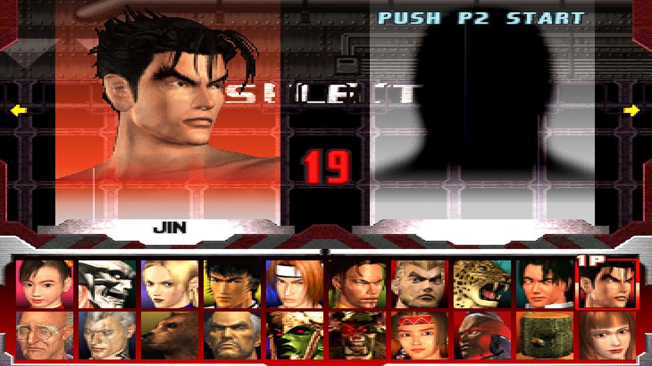 Tekken 3 Gameplay Jin Kazama - Arcade Mode