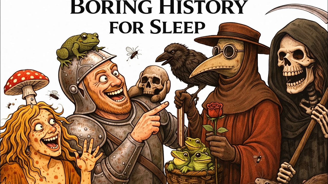 HOW You Could Have SURVIVED The Black Plague Boring History For Sleep 