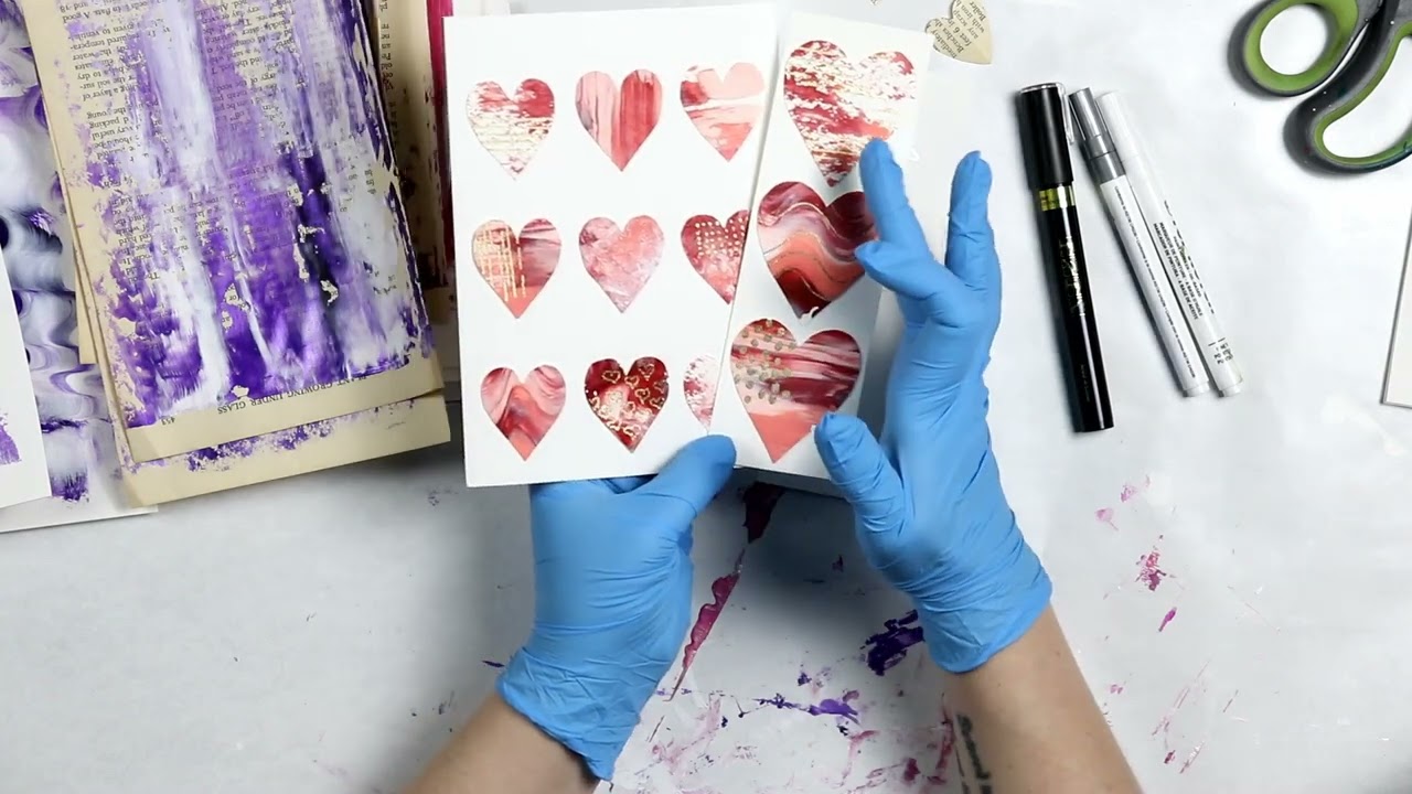 (148) Create with me! DIY Valentine's Day Cards and Bookmarks 💕