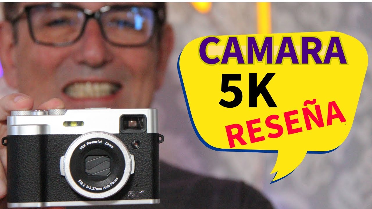 📸 ¿Vale la Pena? Cámara Digital 5K para Youtubers