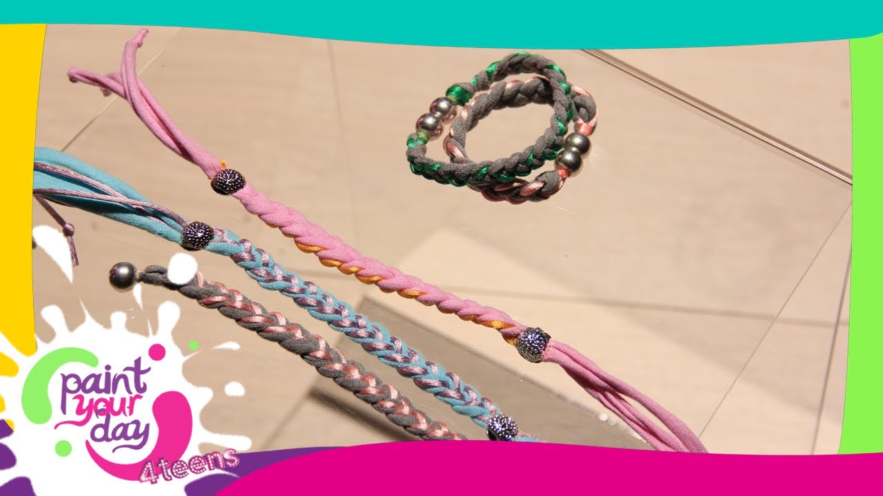 Come fare braccialetti fai da te: Paint Your Day 4 Teens - Frisbee