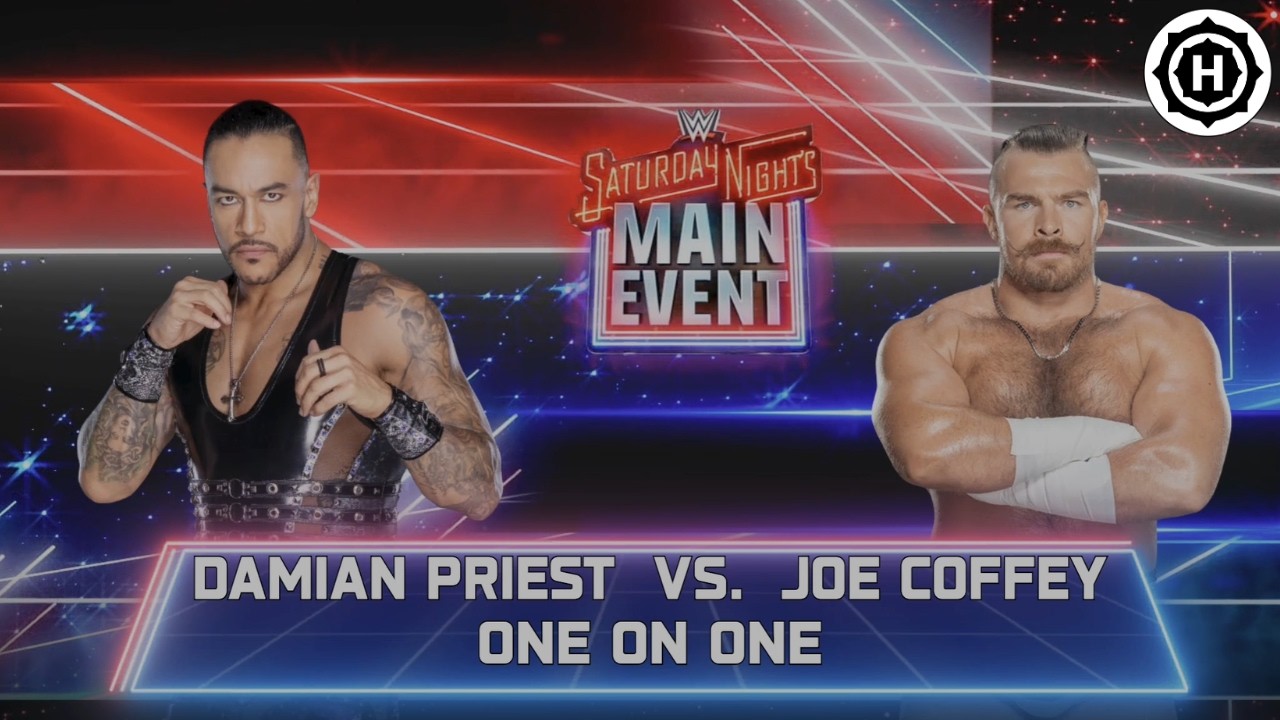 DAMIAN PRIEST V/S JOE COFFEY | MAIN EVENT | WWE