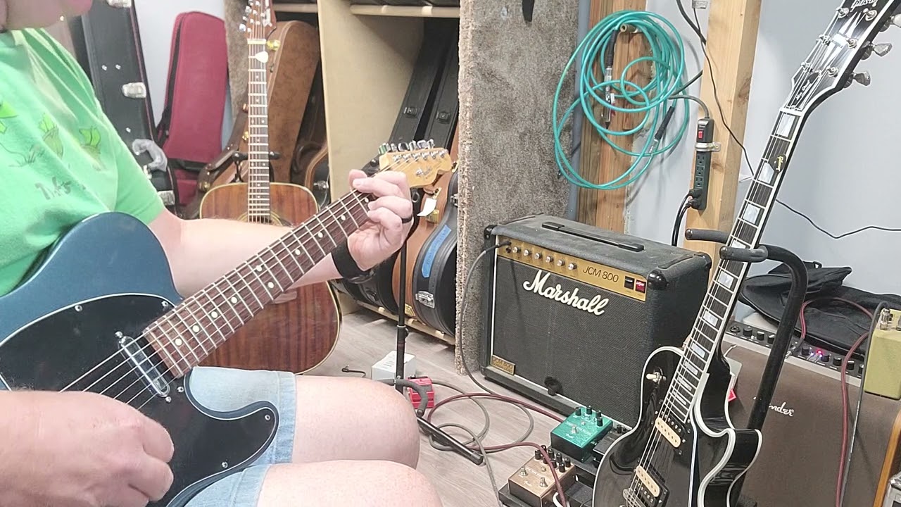 Серия Stripped Down: Fender American Telecaster 1992 года и Marshall JCM800 1982 года