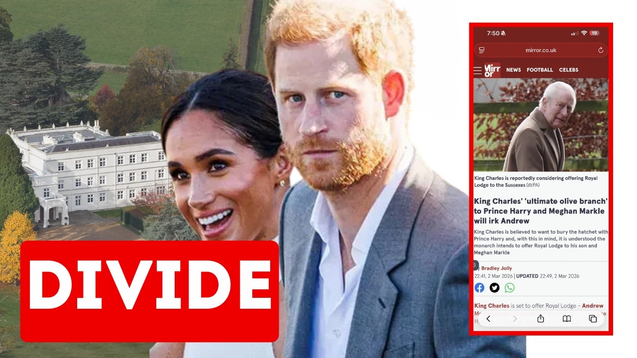 King Charles’ “ULTIMATE OLIVE BRANCH” to Harry Could Spark Royal War!