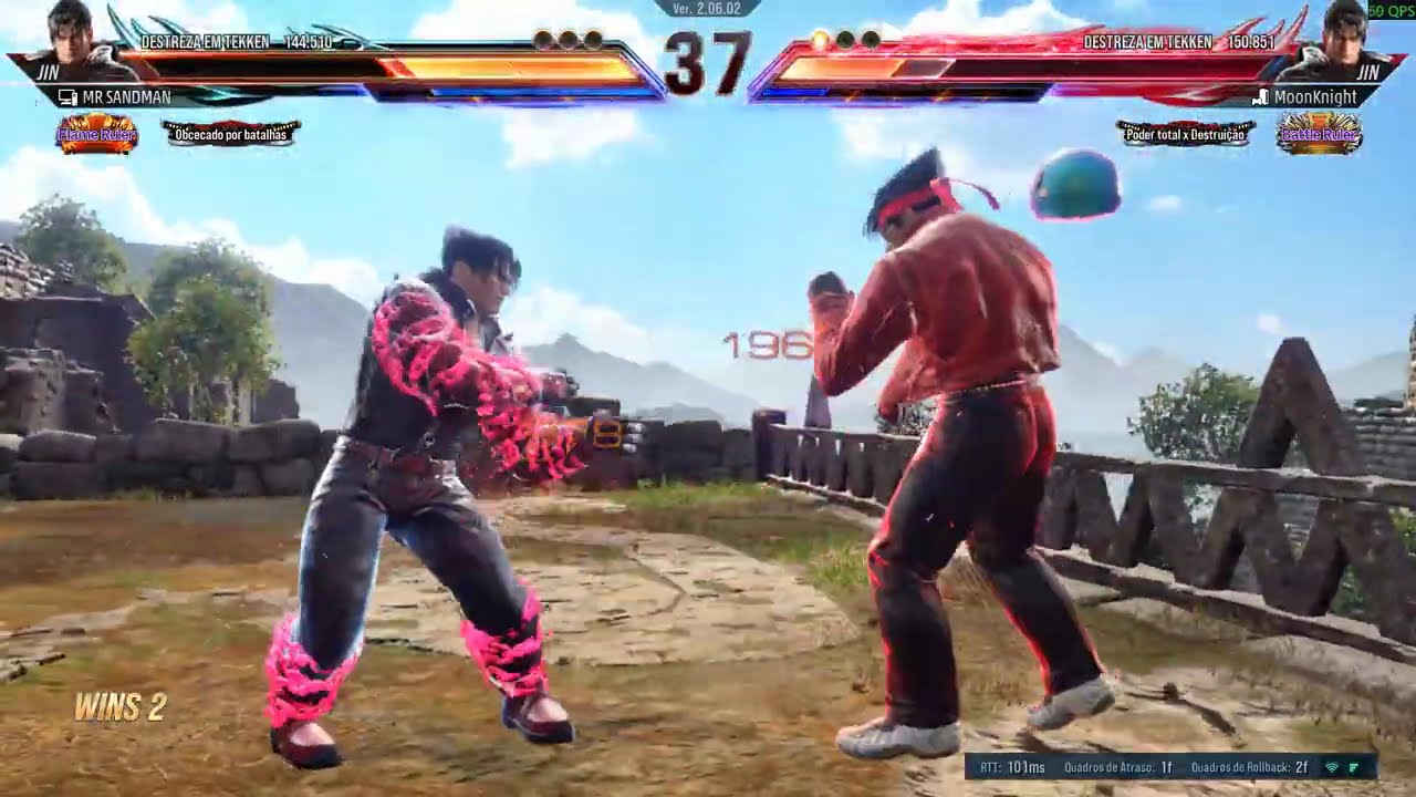Tekken 8 online jin vs jin 
