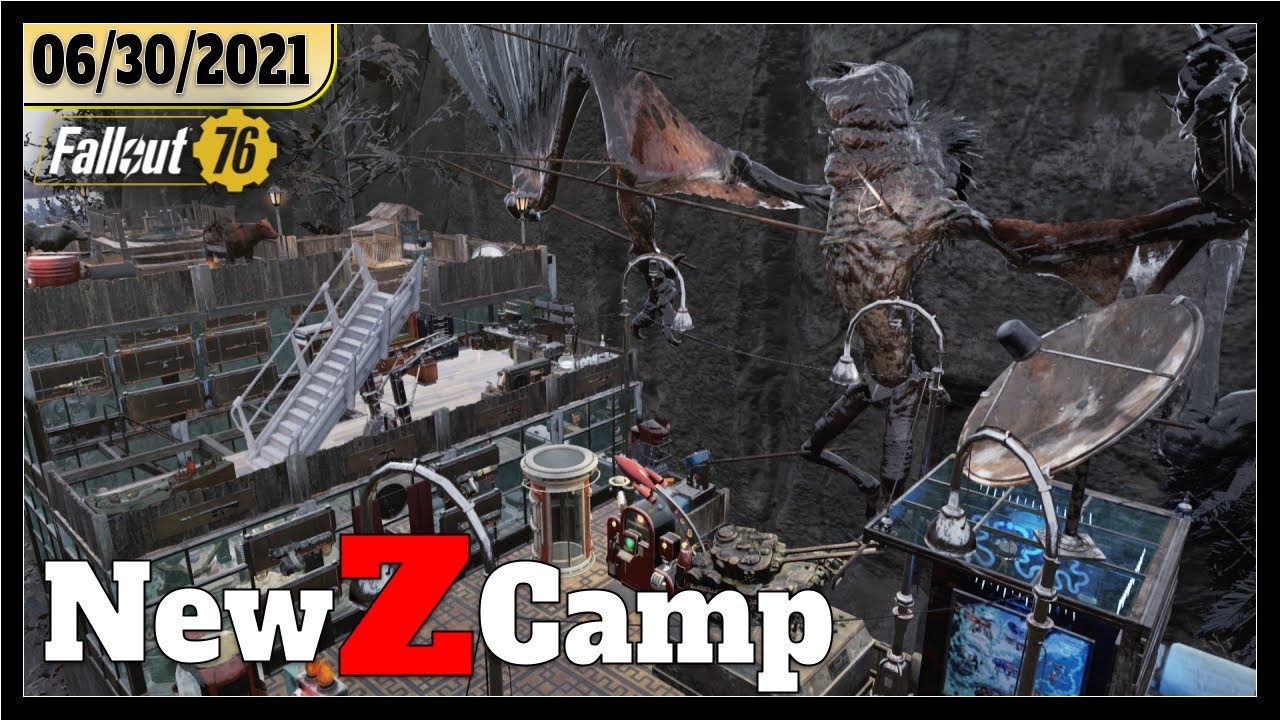 Fallout 76 Season 4 Completed and Here is My New Z Camp! What you Think?
