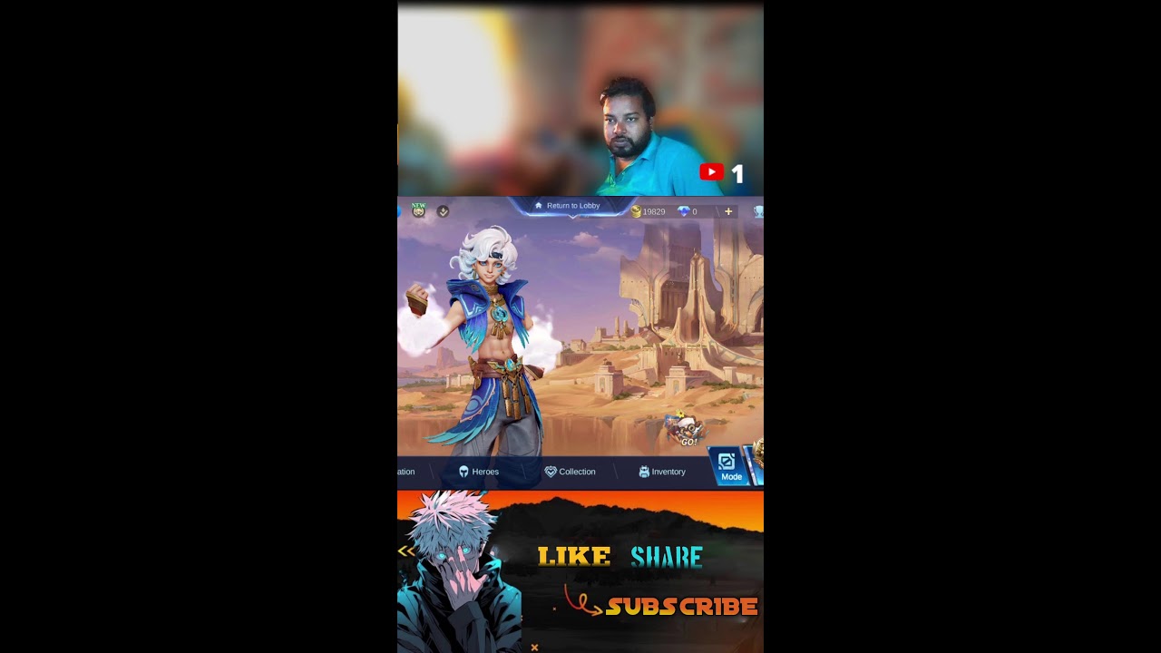 Road to mythic weekend chill Moba 5vs5 Bang Bang #GCEGAMING  #shorts