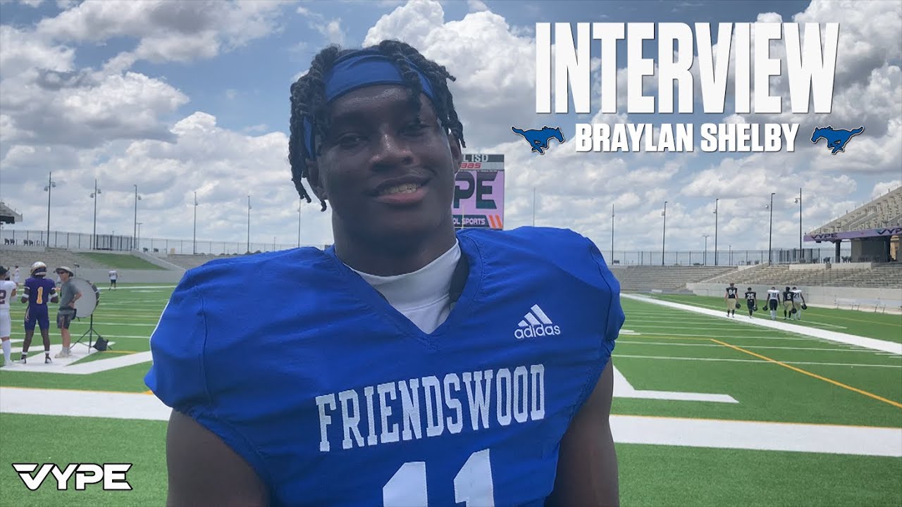 Braylan Shelby of Friendswood Football || 2022 Football