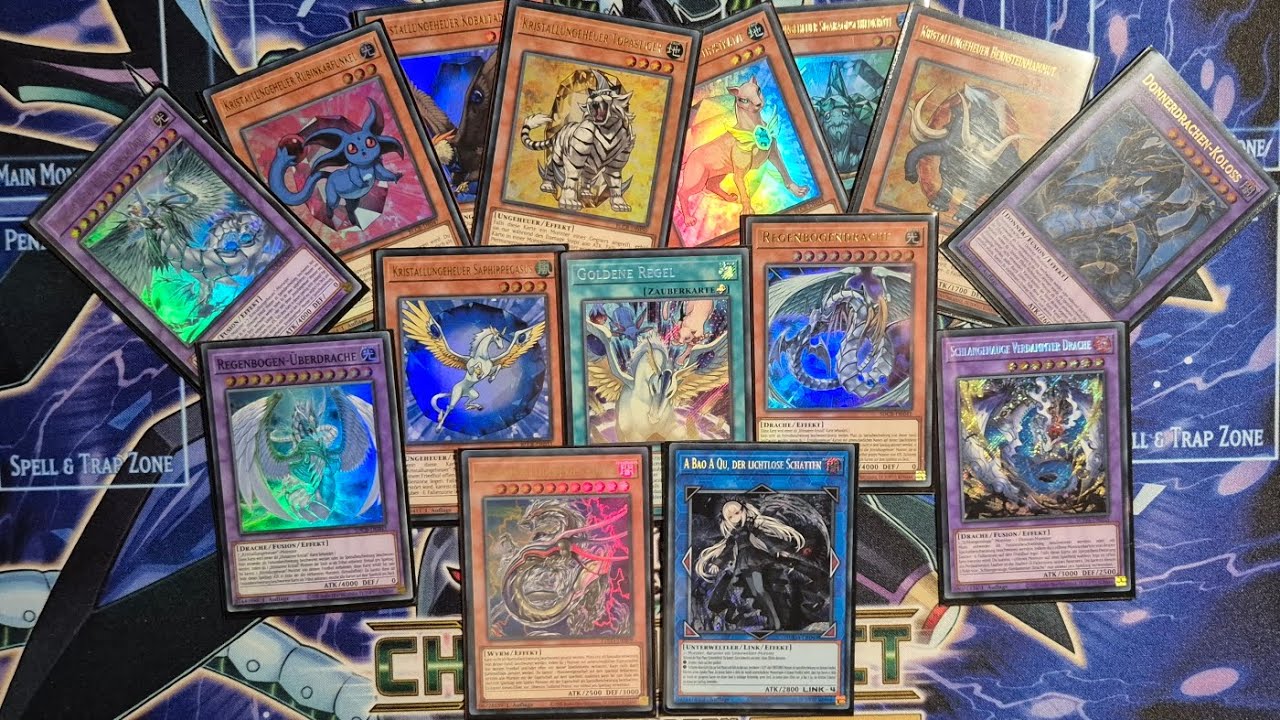 yugioh Crystal Beast Deck 2025 + Combi