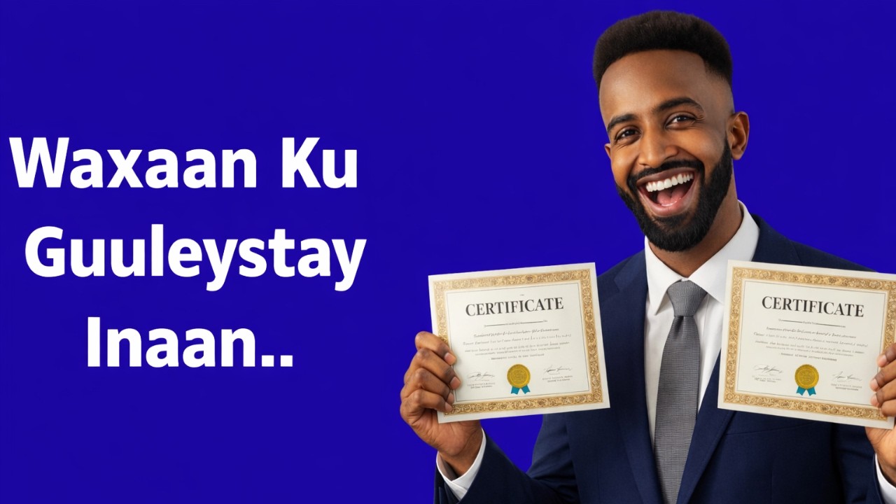 Waxan Ku Guuleystay Inan Wax ......