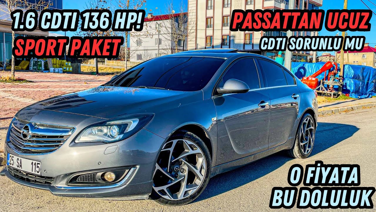 PASSAT YERİNE TERCİH EDİLİR Mİ? | 1.6 CDTI OPEL INSIGNIA | SPORT PAKET | TAKİPÇİ ARACI | POV SÜRÜŞ