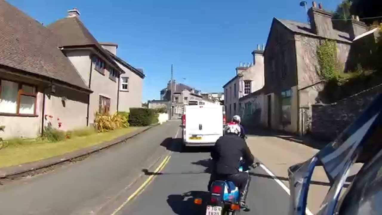 A Ride Through Laxey on the Isle of Man