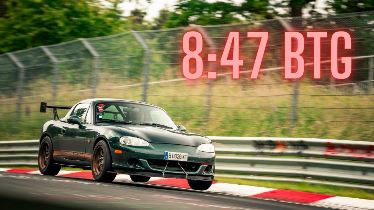 Nurburgring Nordschleife BTG Mazda mx5